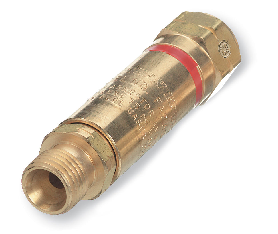 B SIZE TORCH STYLE FUEL GAS FLASHBACK ARRESTOR (ITEM # FA-200P)