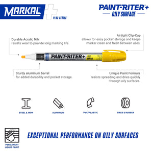 PAINT-RITER+ Oily Surface Liquid Paint Marker