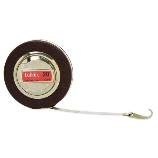 10mm x 6m Artisan® Diameter Chrome Clad® Tape Measure - BuildNexa FZE