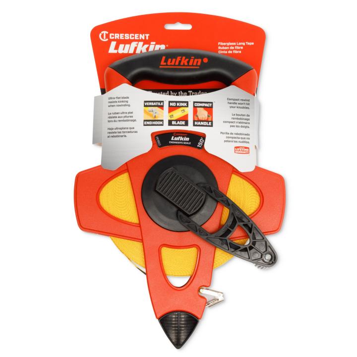 1/2" x 150' Engineer's Fiberglass Tape Measure - BuildNexa FZE