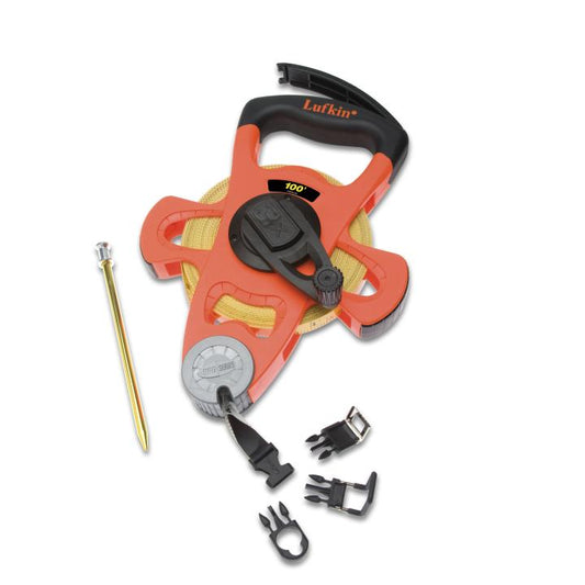 3/4" x 100' Pro Series Fiberglass Tape Measure - BuildNexa FZE