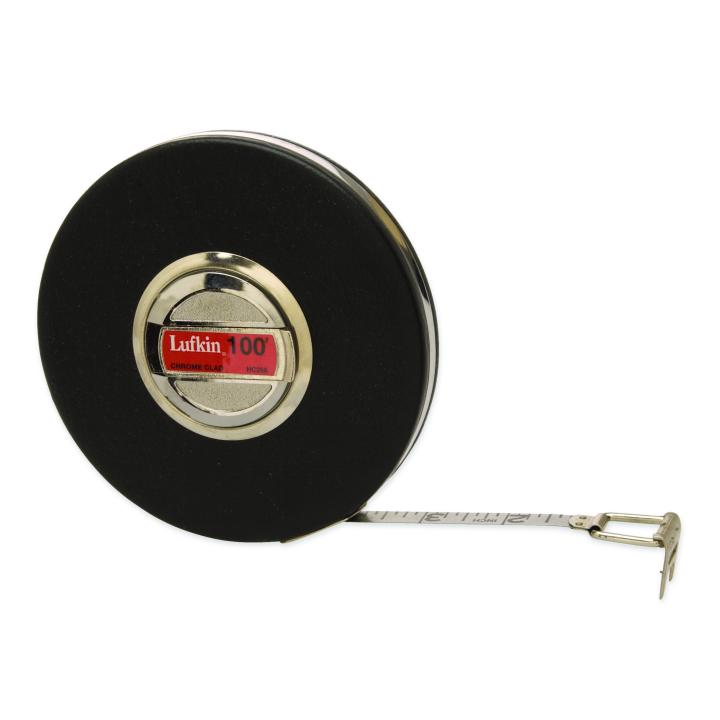 3/8" x 50' Leader® Chrome Clad® Tape Measure - BuildNexa FZE