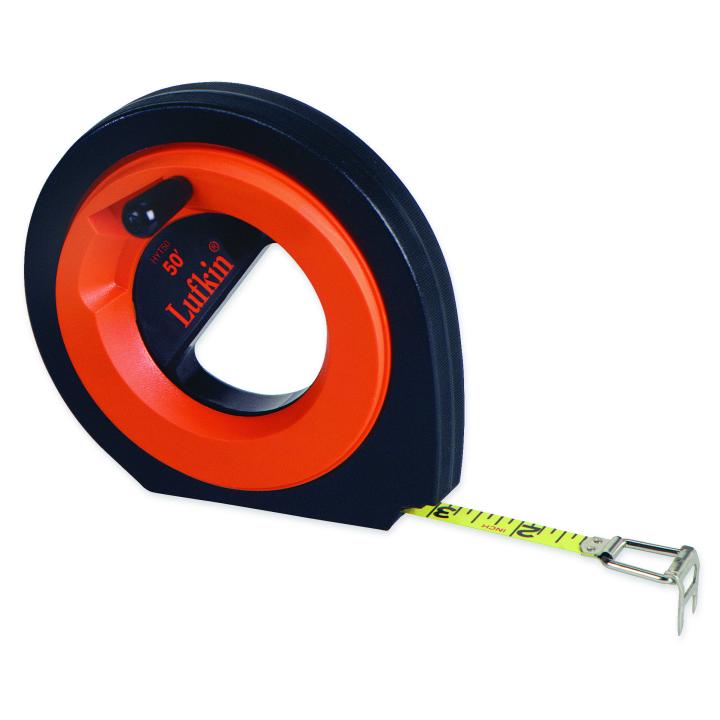 3/8" x 50' Speedwinder® Yellow Clad Long Steel Tape Measure - BuildNexa FZE