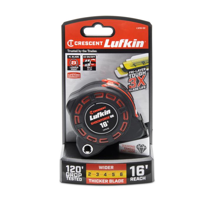 1-1/4" x 16' Shockforce™ G2 Tape Measure