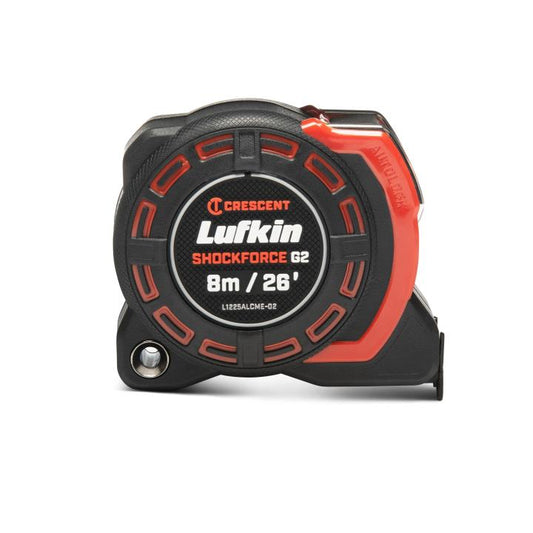 1-1/4" x 8m/26' Shockforce™ G2 Auto-Lock Tape Measure - BuildNexa FZE