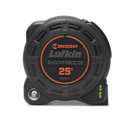 1-1/4" x 25' Shockforce Nite Eye™ G2 Tape Measure - BuildNexa FZE