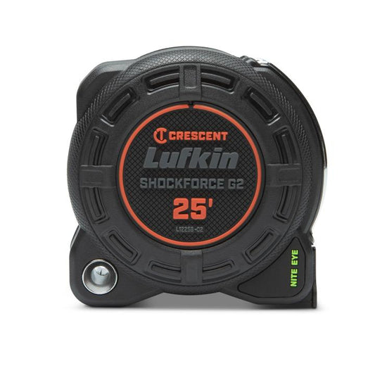 1-1/4" x 25' Shockforce Nite Eye™ G2 Tape Measure - BuildNexa FZE