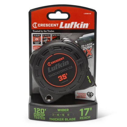 1-1/4" x 35' Shockforce Nite Eye™ G2 Tape Measure