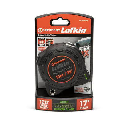 1-1/4" x 10m/33' Shockforce Nite Eye™ G2 Tape Measure