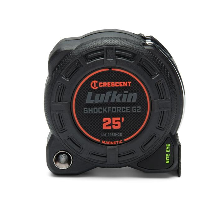 1-1/4" x 25' Shockforce Nite Eye™ G2 Magnetic Tape Measure
