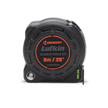1-1/4" x 8m/26' Shockforce Nite Eye™ G2 Magnetic Tape Measure - BuildNexa FZE