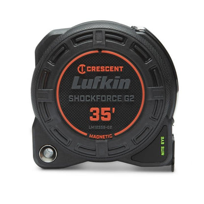 1-1/4" x 35' Shockforce Nite Eye™ G2 Magnetic Tape Measure - BuildNexa FZE