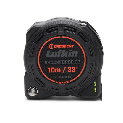 1-1/4" x 10m/33' Shockforce Nite Eye™ G2 Magnetic Tape Measure