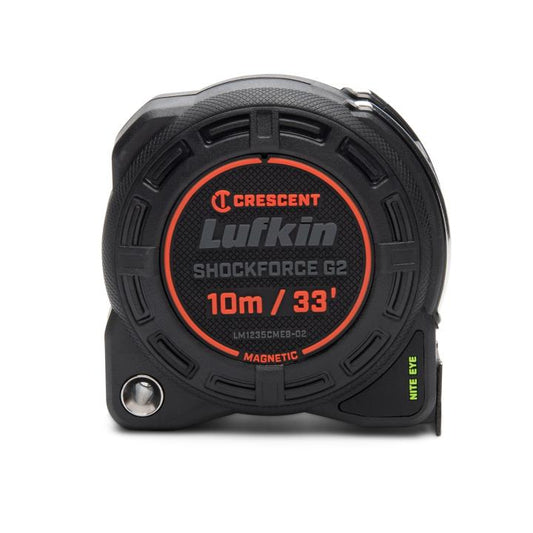 1-1/4" x 10m/33' Shockforce Nite Eye™ G2 Magnetic Tape Measure