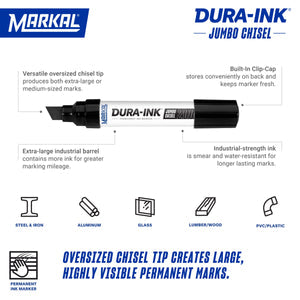 DURA-INK Jumbo Chisel Marker - BuildNexa FZE