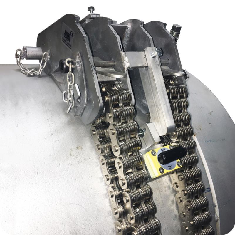Double Chain Clamp For Reforming & Aligning Pipes - BuildNexa FZE