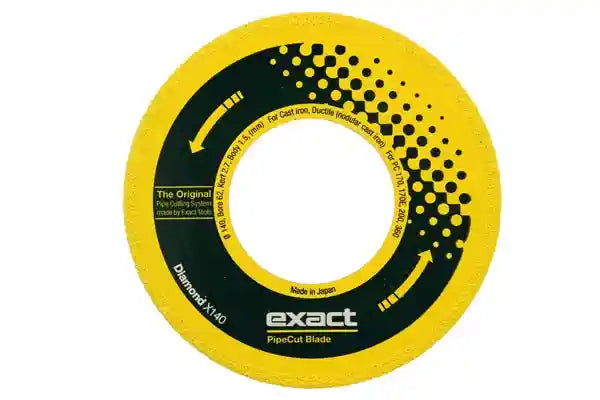 Exact Diamond Cutting Discs