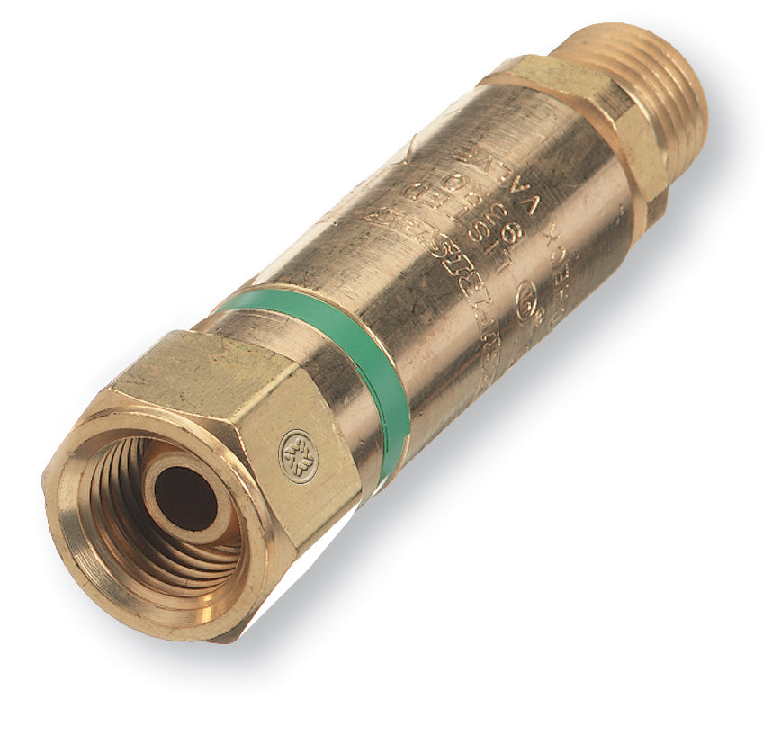 B SIZE TORCH STYLE OXYGEN FLASHBACK ARRESTOR (ITEM # FA-100P)