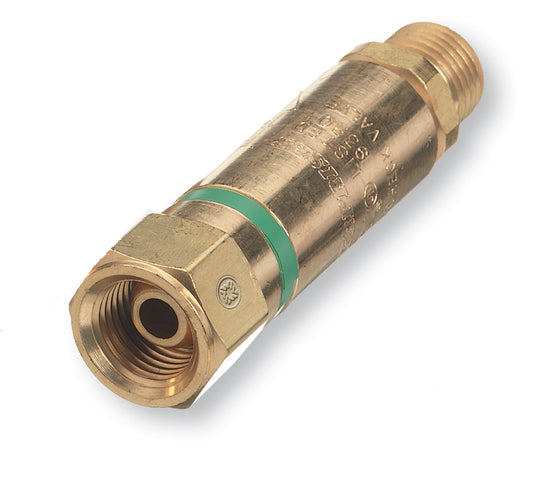 B SIZE REGULATOR ADAPTER STYLE OXYGEN FLASHBACK ARRESTOR (ITEM # FA-130P)