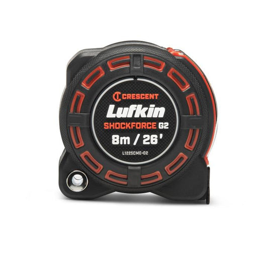 1-1/4" x 8m/26' Shockforce™ G2 Tape Measure