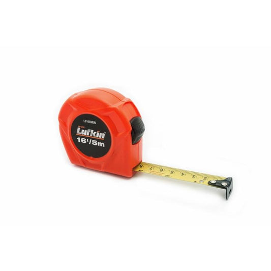 3/4" x 5m/16' SAE/Metric Yellow Clad Power Return Tape Measure