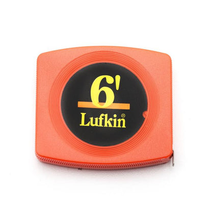 1/4" x 6' Pee Wee® Case Yellow Clad Pocket Tape Measure