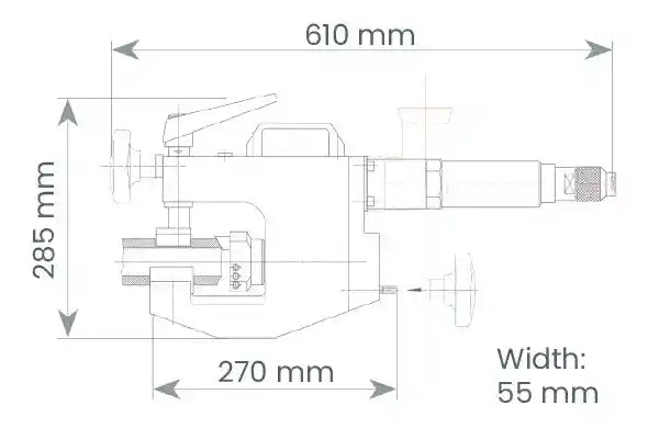 Pipe Beveler MF3-25 XL - BuildNexa FZE