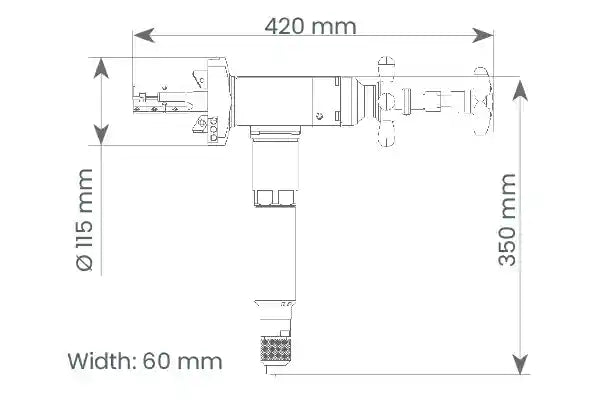 Pipe Beveling Machine MF3iw - BuildNexa FZE