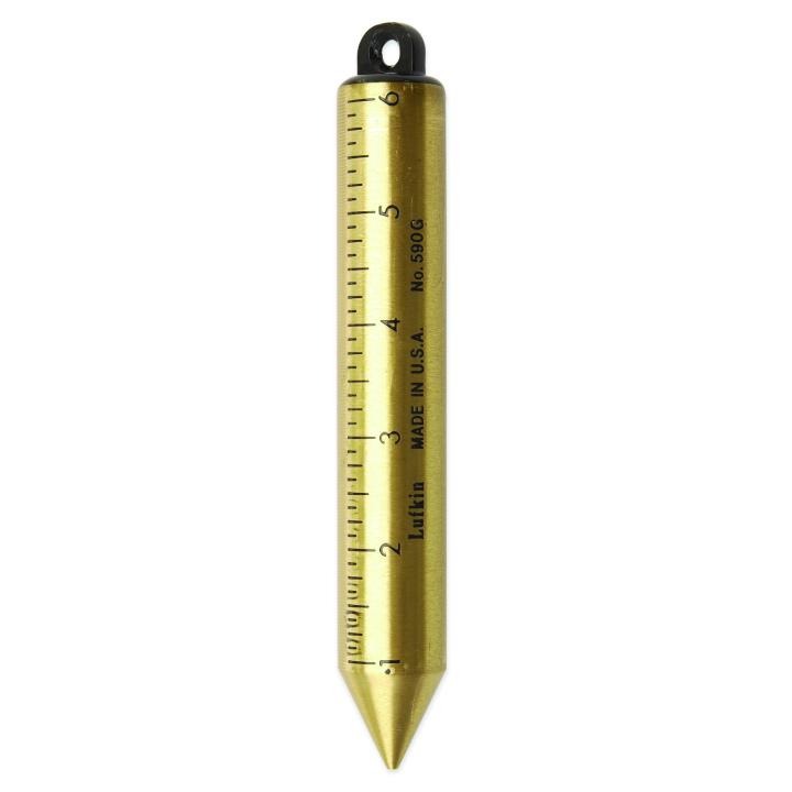 20 oz. Inage Solid Brass Cylindrical Blunt Point SAE Plumb Bob - BuildNexa FZE
