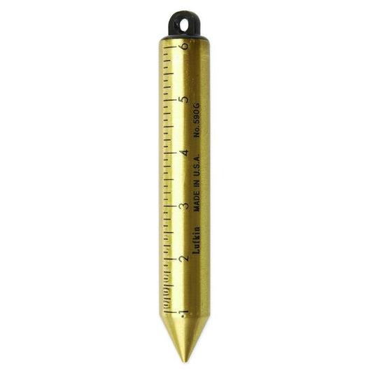 20 oz. Inage Solid Brass Cylindrical Blunt Point SAE Plumb Bob - BuildNexa FZE